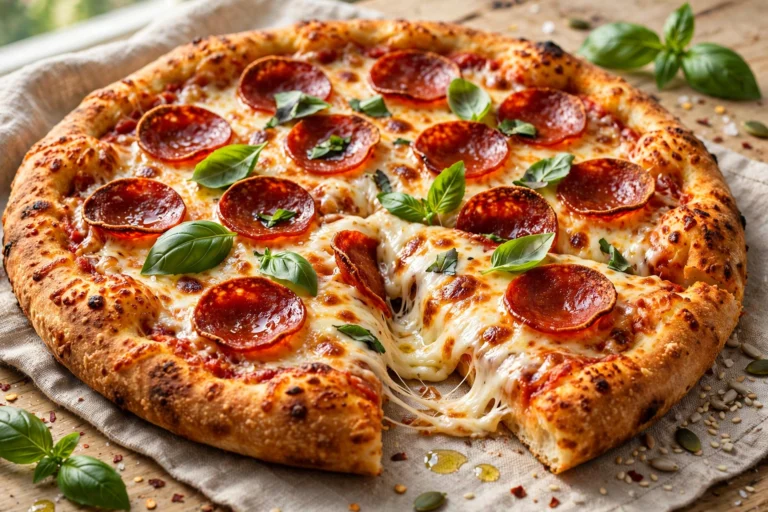 Protein Pepperoni Pizza